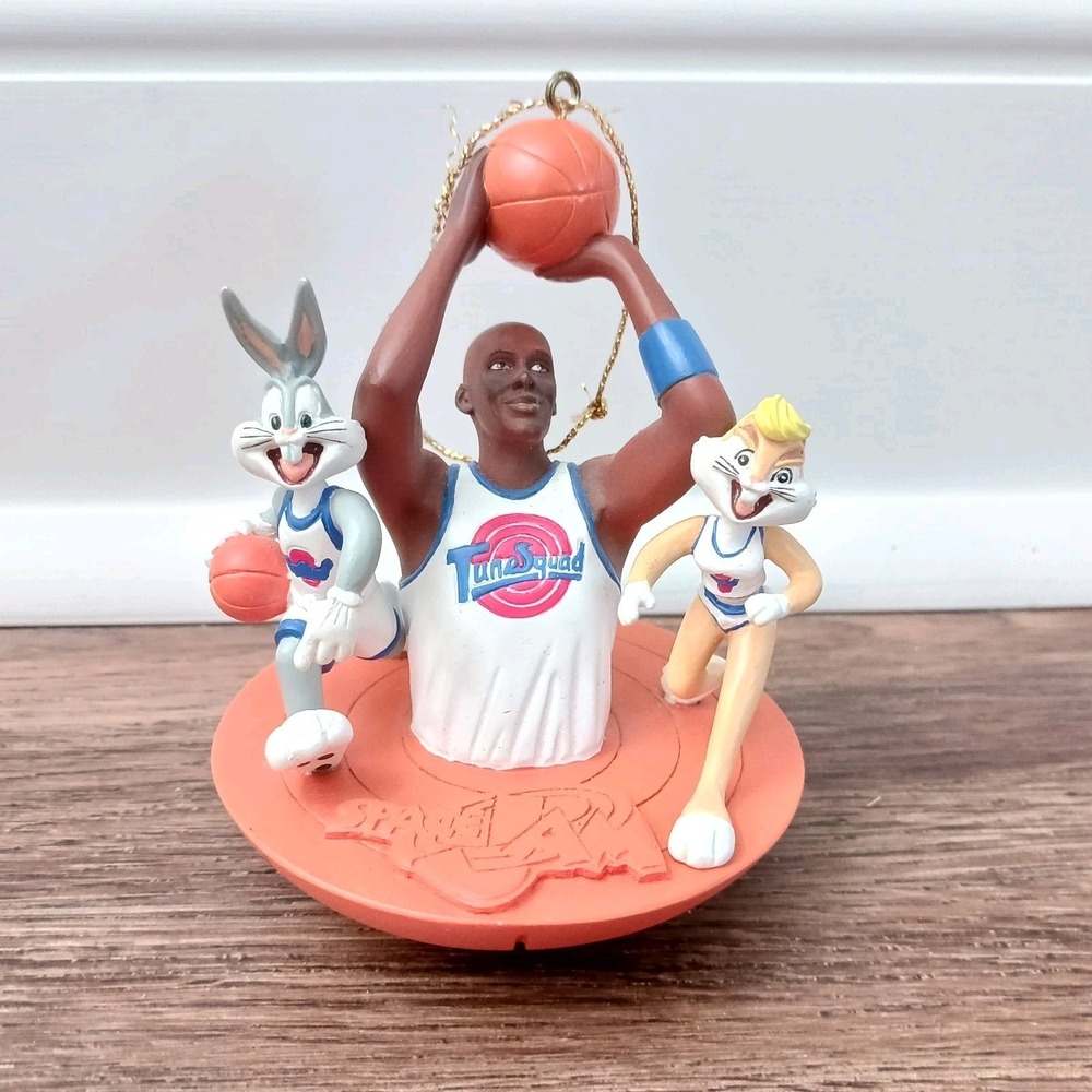 1996 Warner Brothers Michael Jordan Space Jam Christmas Ornament Chicago Bulls